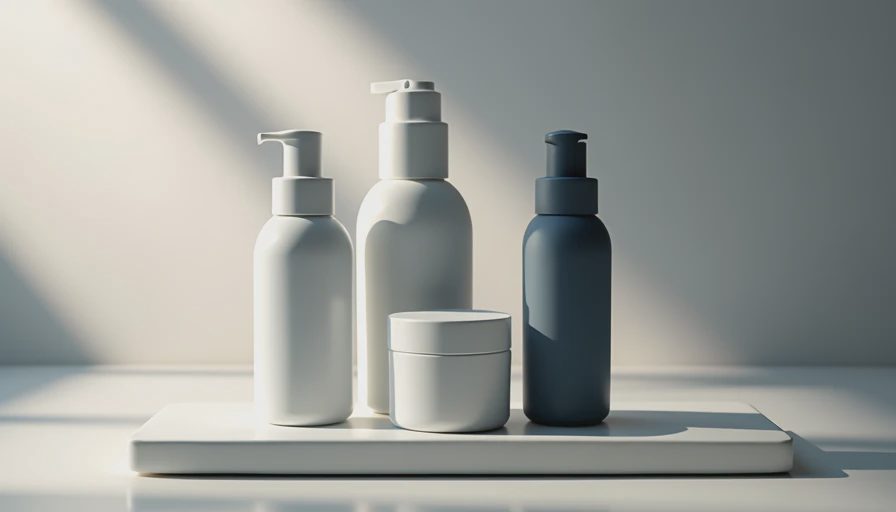 Four essential skincare products representing a simplified real routine
