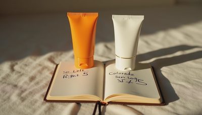 Korean vs. American Sunscreen: Half-Face, Colorado Sun