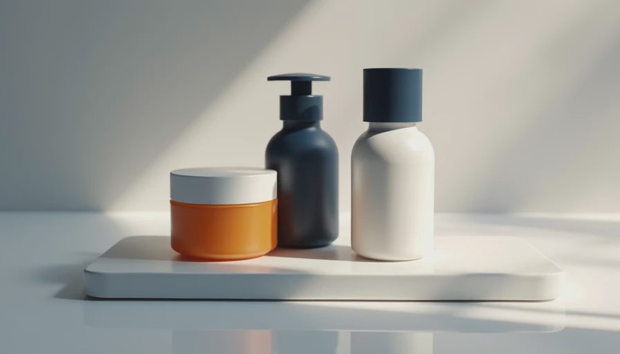 Core barrier-supporting products on a ceramic tray