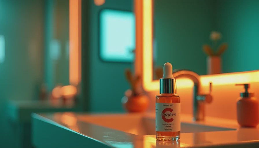Visual context for vitamin c serum benefits