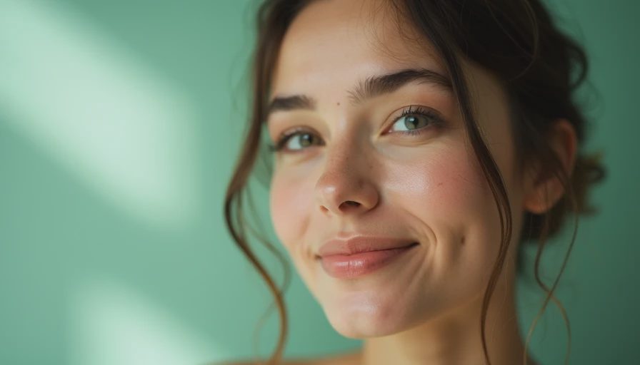 Visual context for niacinamide benefits