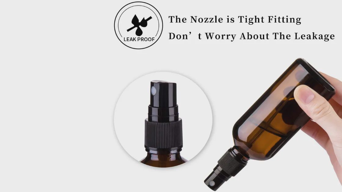 Hydior Amber Glass Spray Bottles (2-Pack, 4oz)——The $8 Kit That Cut My DIY Cost Per Ounce