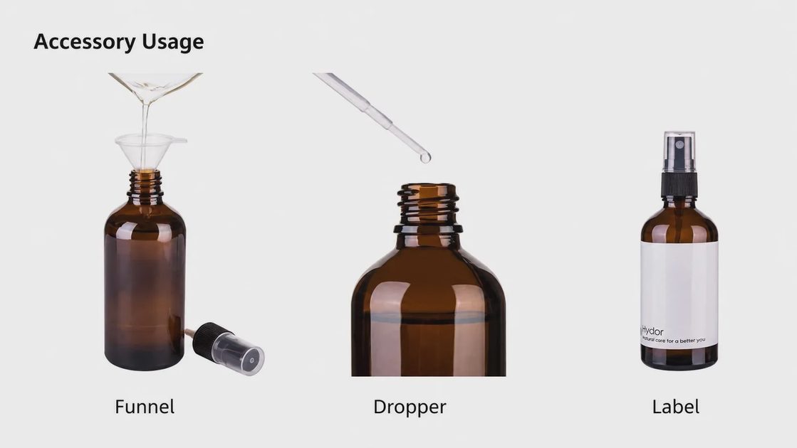 Over the past few weeks I have filled both bottles with different things.