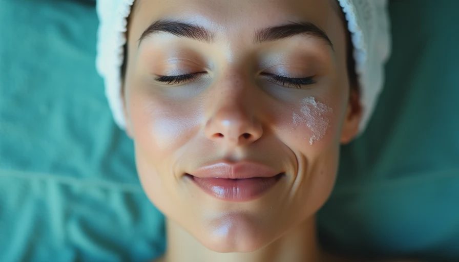Visual context for esthetician recommended routine